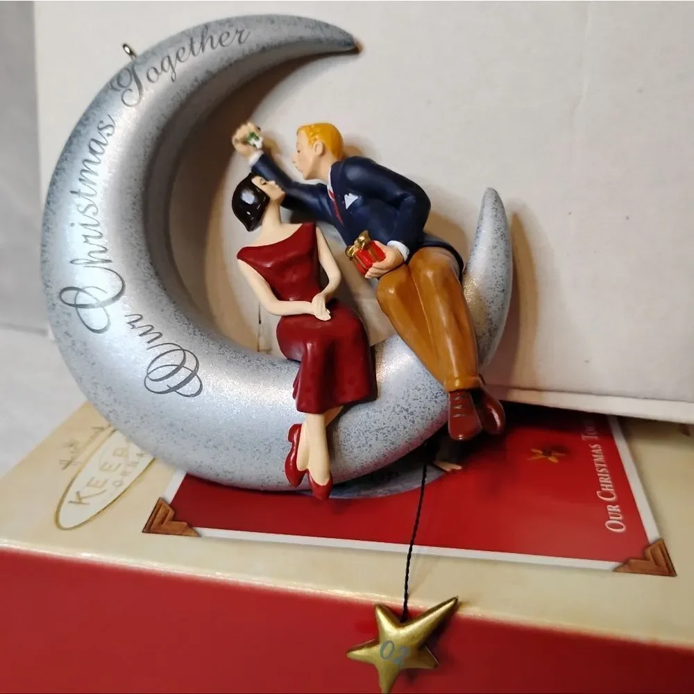 2002 Couple Hallmark Ornament